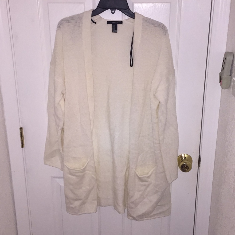 Long, comfy cardigan
